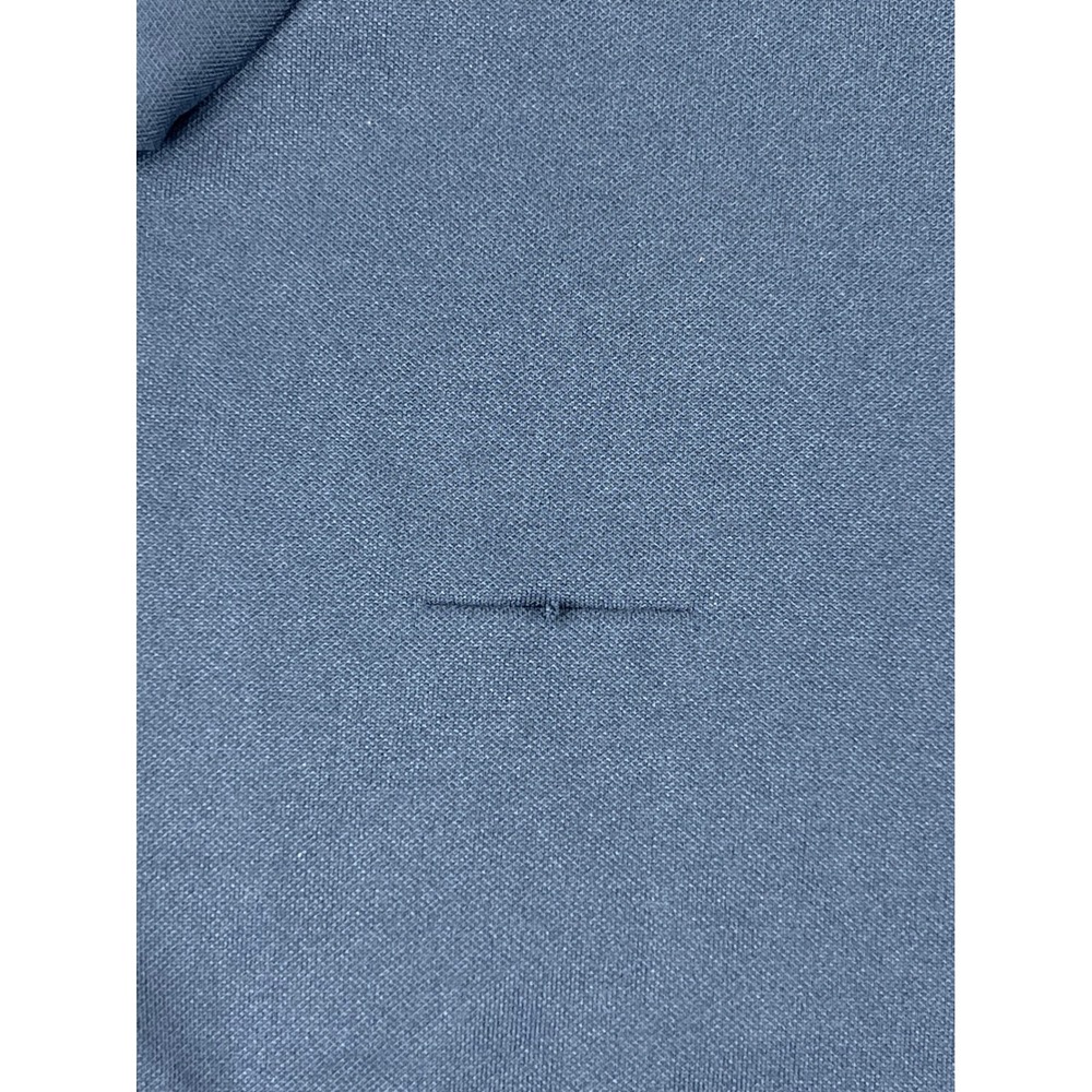 Adidas Golf Polo Shirt Mens XL Two Tone Blue Gray Short Sleeve Athletic - Picture 5 of 10